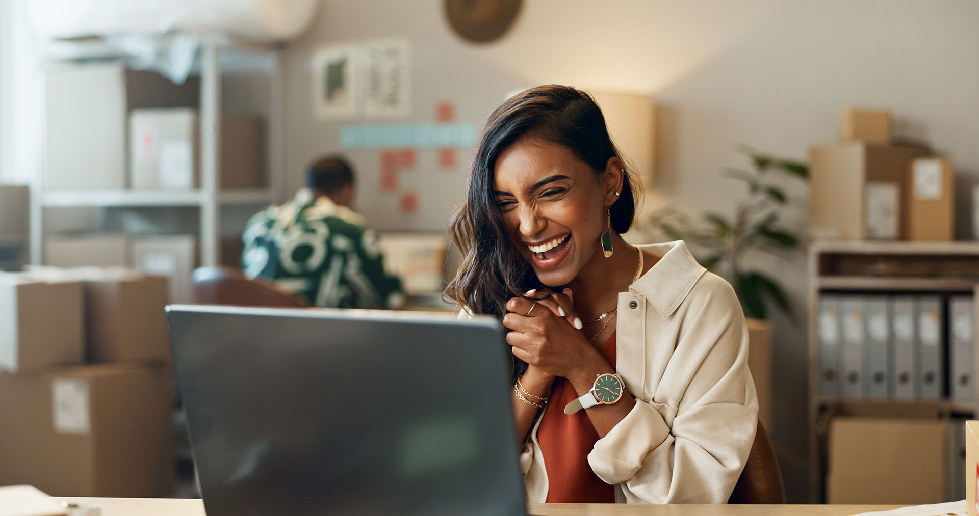 Business leader reviewing Microsoft 365 Copilot billing dashboard with AI cost data